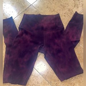 Lululemon Align Leggings - Diamond Dye Casis - Size 4 28”